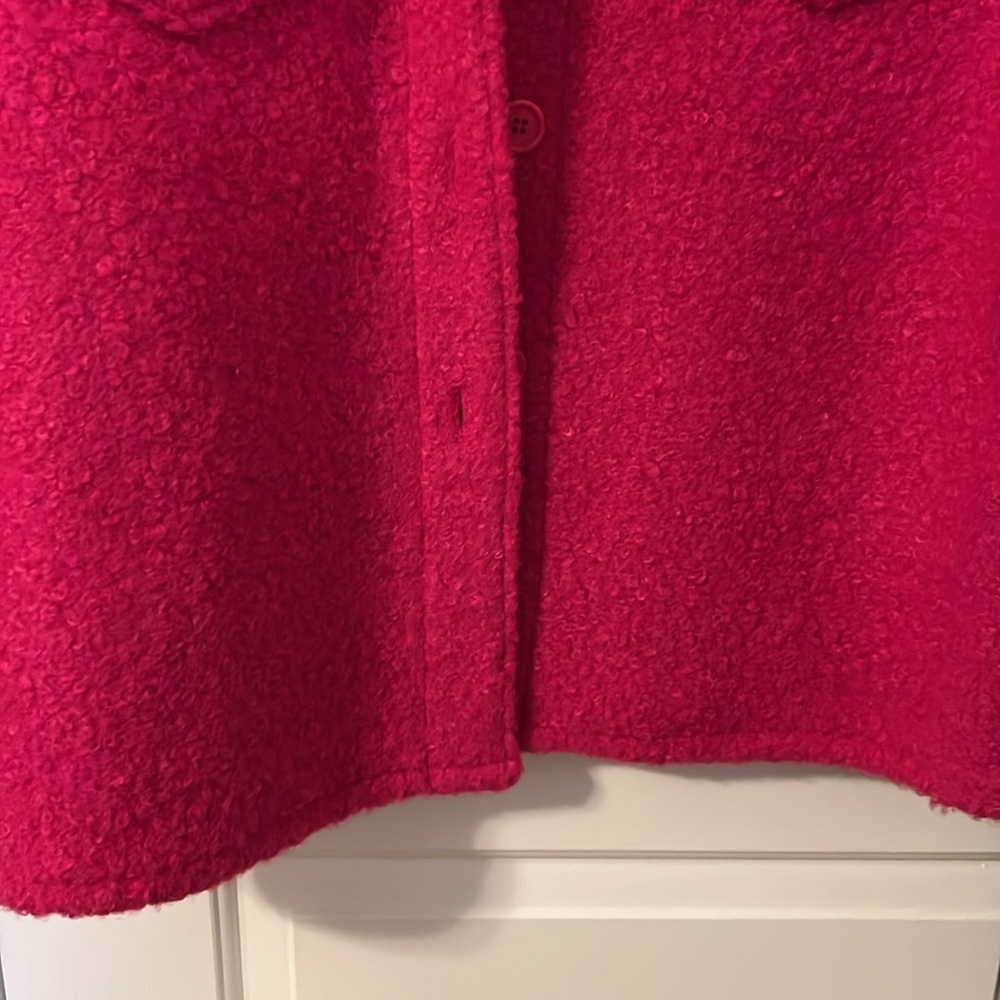 Hot Pink Button Down Shacket - image 7